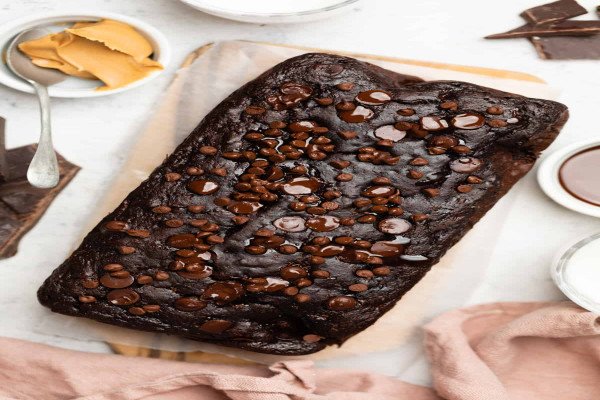 Chocolate Peanut Butter Banana Bread