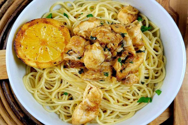 Chicken Scampi Pasta