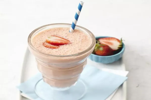 Strawberry Banana Protein Smoothie