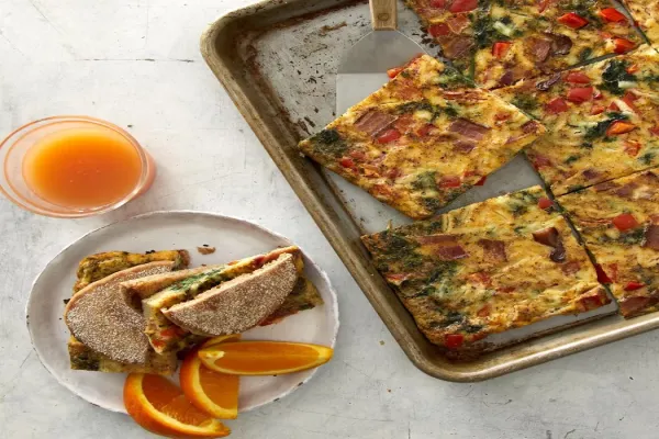 Sheet Pan Egg Sandwiches for a Crowd