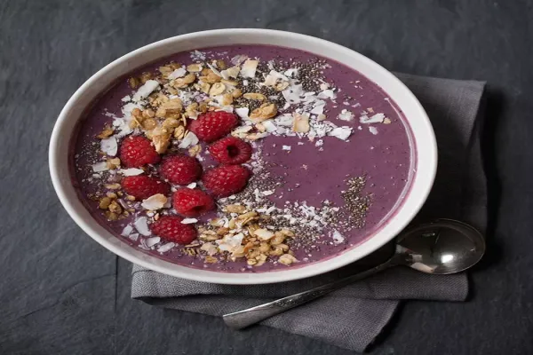 Acai Blueberry Smoothie Bowl