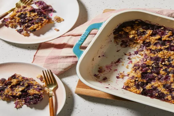 Blueberry Baked Oatmeal