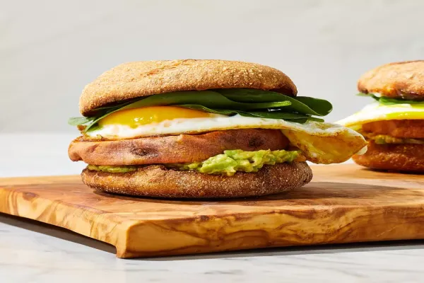 Roasted Sweet Potato Breakfast Sandwich