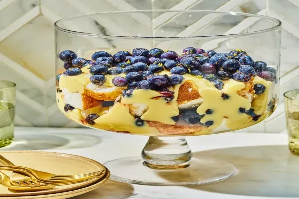 Lemon Blueberry Trifle