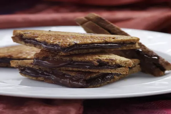 Grilled Dark Chocolate Sandwich