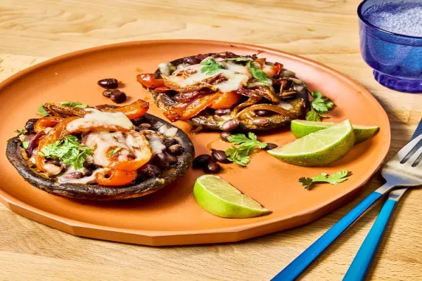 Fajita Stuffed Portobello Mushrooms