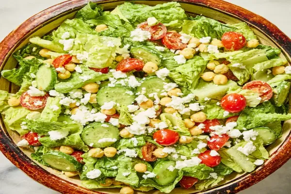 Green Goddess Salad with Chickpeas