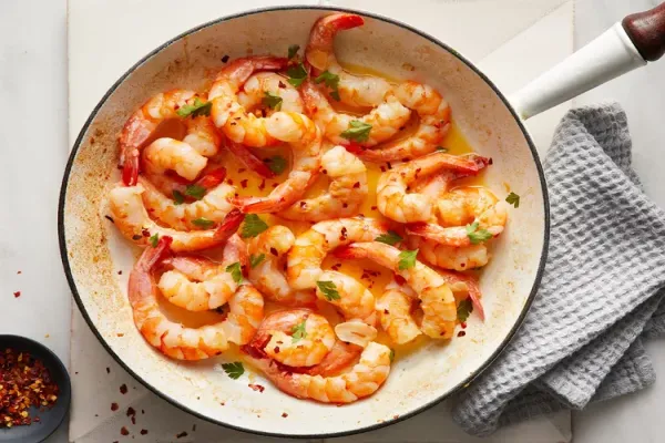 Super Quick Low Carb Shrimp Scampi