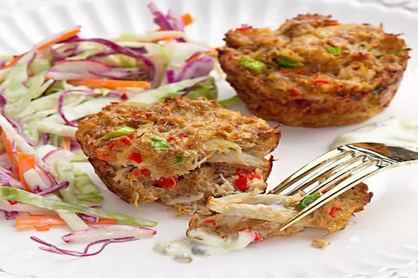 Muffin Tin Crab Cakes