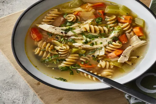 Turkey Pasta & Vegetable Soup