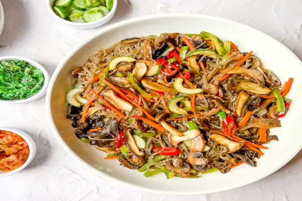 Mushroom Japchae