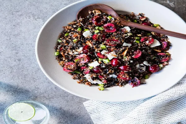 Cherry Wild Rice & Quinoa Salad