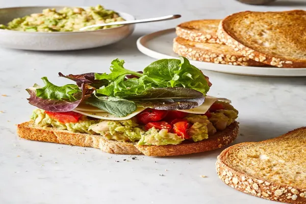 White Bean & Avocado Sandwich