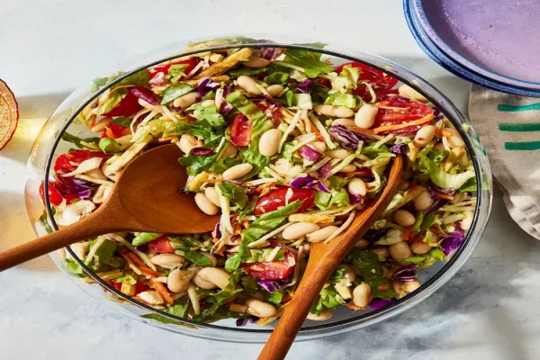 3 Ingredient White Bean & Cherry Tomato Salad