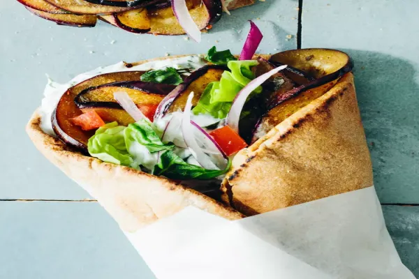 Eggplant Gyros