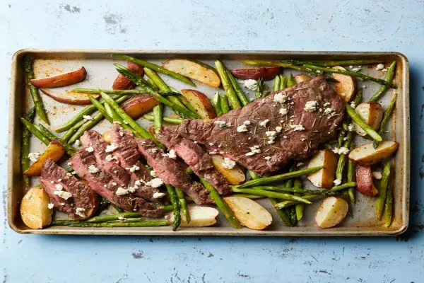Sheet Pan Steak & Potatoes