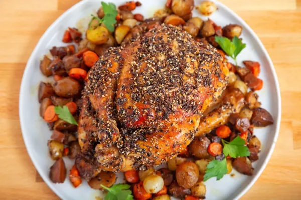Everything Bagel Roast Chicken