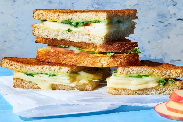 Air Fryer Grilled Cheese Sandwiches