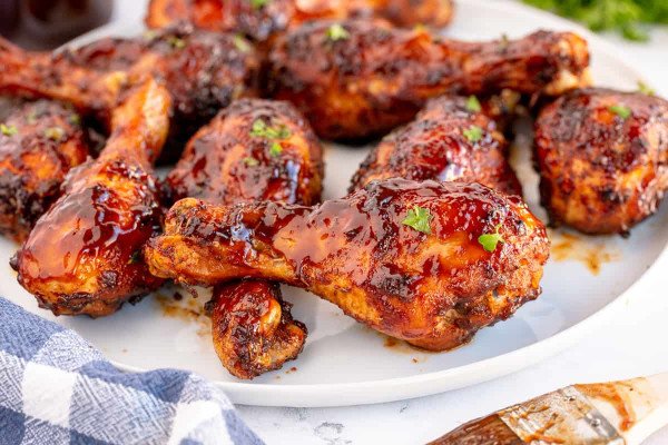 Oven BBQ Chicken Drumsticks