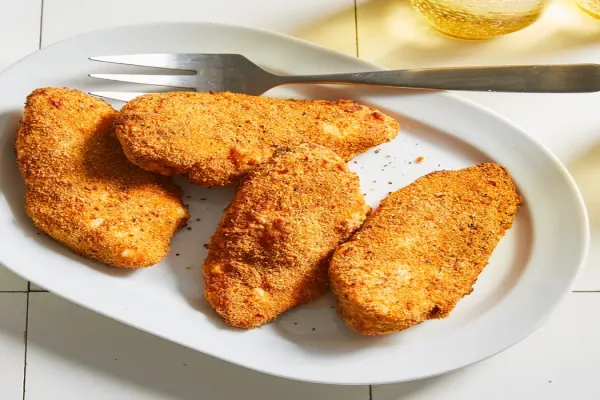 Air Fryer Breaded Chicken Breast