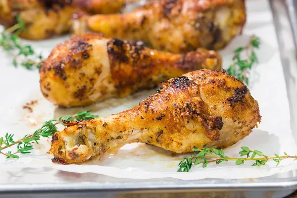 Crispy Baked Chicken Drumsticks