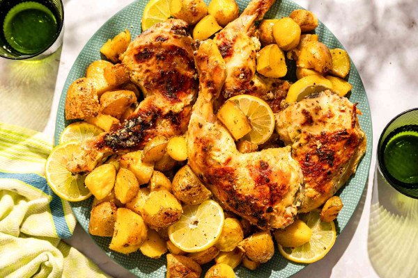 Roasted Greek Chicken