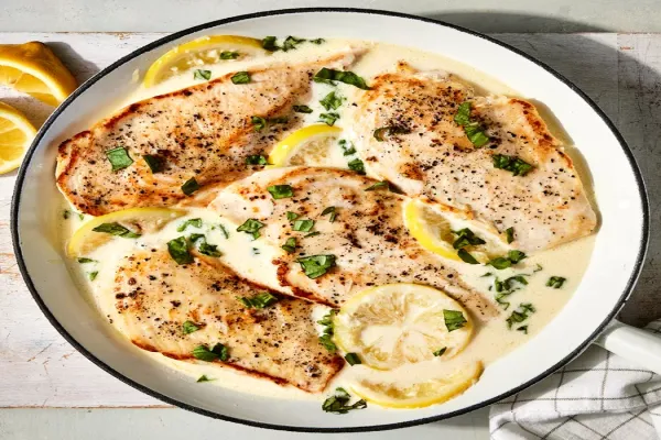 Creamy Lemon Basil Chicken