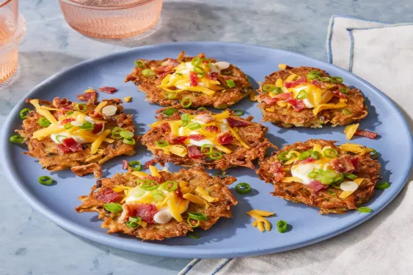 Loaded Potato Pancakes