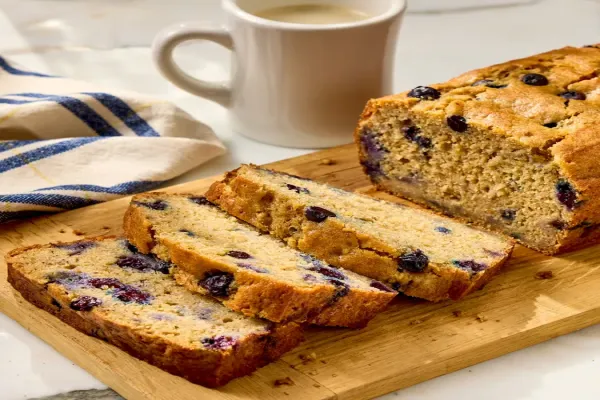 Banana Blueberry Buttermilk Bread