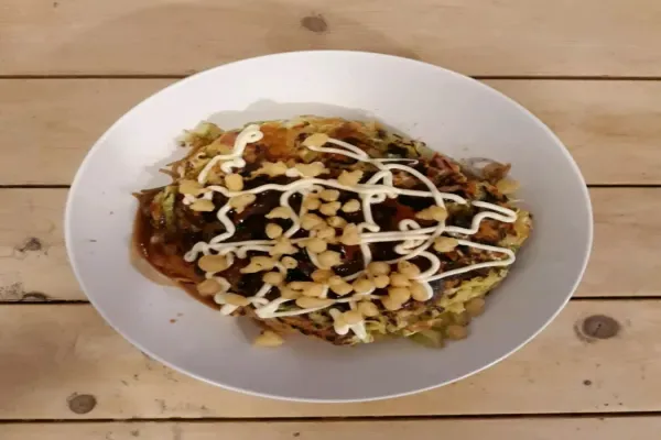 Okonomiyaki Japanese Pancake