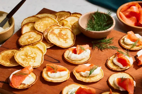 Easy Blini Russian Pancake