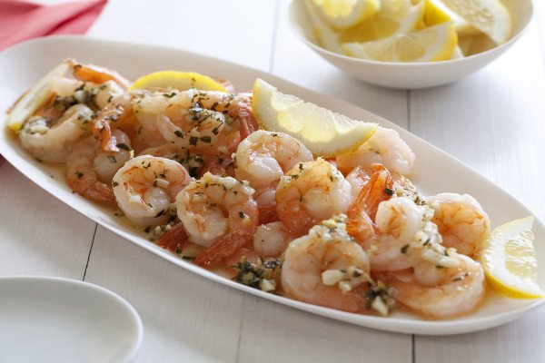 Garlicky Appetizer Shrimp Scampi