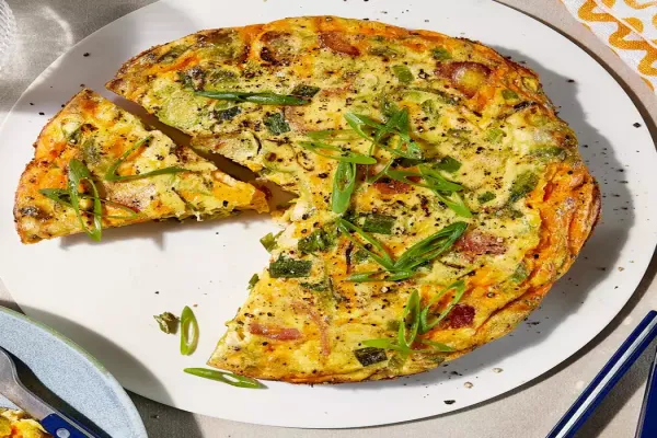 Bacon & Brussels Sprouts Quiche