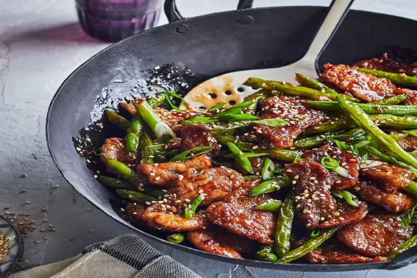 Pork & Green Bean Stir Fry