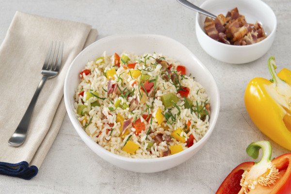 Three Pepper Pilaf