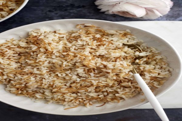 Basmati with Toasted Noodles