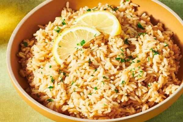 Easy Lemon Rice Pilaf