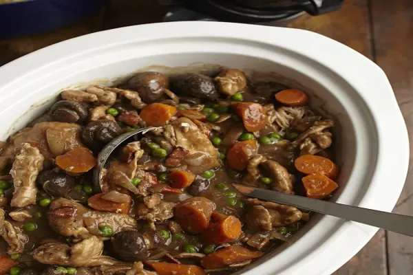 Slow Cooker Stout & Chicken Stew