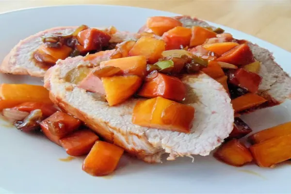 Erics Grilled Pork on Pork Rollatini