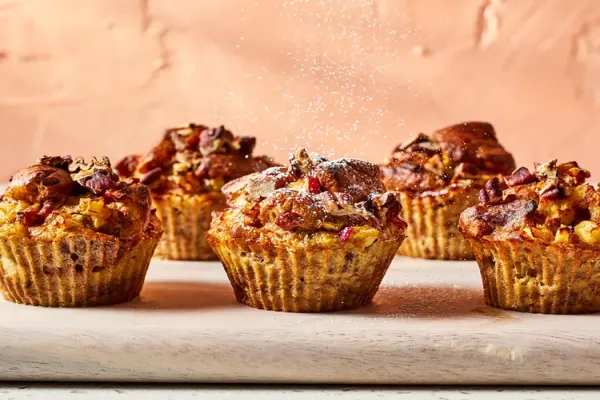 Air Fryer Apple Bacon French Toast Cups