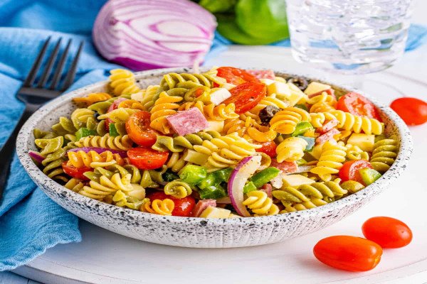 Tricolor Pasta Salad