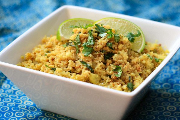 Cauliflower Rice (Biryani-Style)