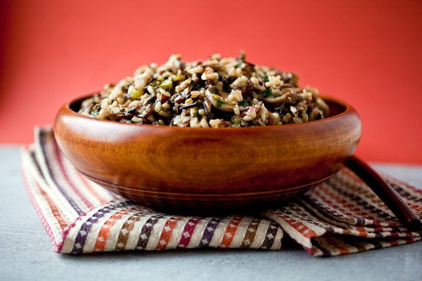 Wild Rice Stuffing for Turkey