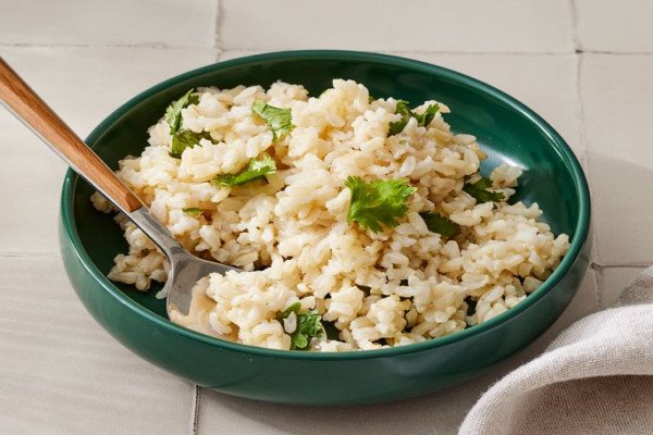 Copycat Chipotle Cilantro Lime Brown Rice