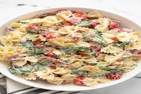 BLT Bow Tie Pasta Salad