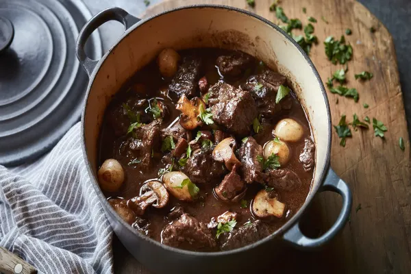 Beef Bourguignonne