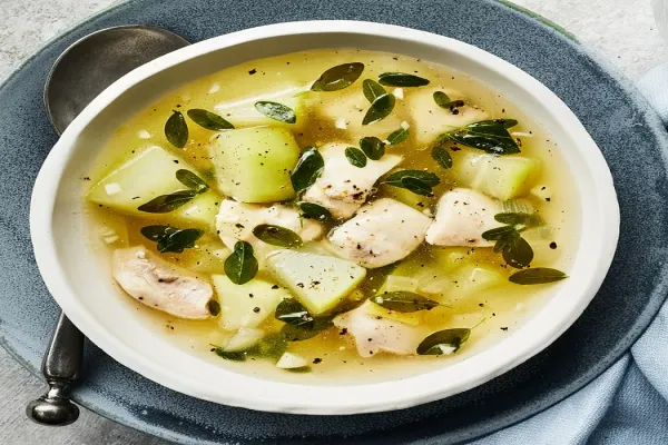 Tinola Filipino Ginger Garlic Chicken Soup