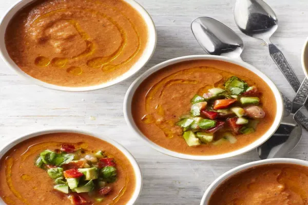 Easy Tomato Gazpacho