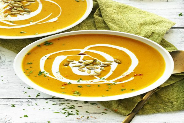 Coconut Curry Butternut Squash Soup