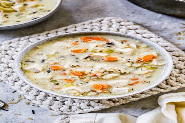 Creamy Chicken and Wild Rice Soup